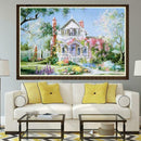 Yard Painting Embroidery DIY 5D Diamond Cross Stitch Kit Home Craft Decor