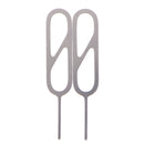 10 Pcs Sim card tray removal eject pin key tool stainless steel t!WJCA~