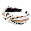 Solid Turban Headband Elastic Hairband Hair Accessories For Girls No Slip S