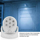 7 LED Light Wireless Motion Activated Detector Auto E7Z4 Battery Powered J7T1