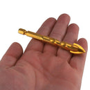 6Pcs 1/4 Inch Hex Shank Twist Glass Bits Titanium Ceramic Drilling Drill Se