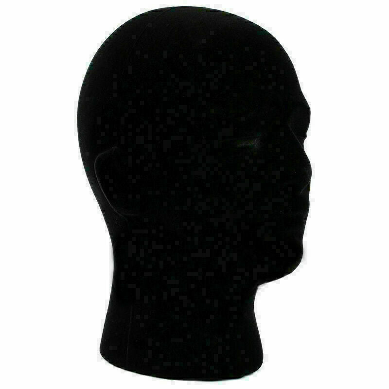 Styrofoam head Black Wigs head Decoration Hat stand male Shoulder female S7 F8Q0