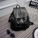 Women's PU Leather Backpack Travel Handbag Rucksack Shoulder School Bags Purse