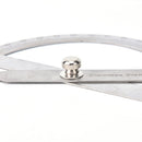 180 Degree protractor finder stainless steel rotary angle ruler measuring tool3C