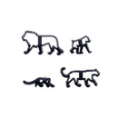 8pcs/set Cookie Cutter Plastic Animals Fondant Biscuit Mold Cutter Cake Mold OZ