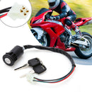 Ignition Key Switch Lock 4 Wires For Motorcycle Motor Scooters Motorcycle  Z