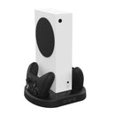 Console Cooling Holder for Xbox Series S USB HUB Dual Controller Charger