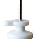 50x Plastic Hooks Drywall Hanger Non-Trace Nail for Cinder Block Brick Hardwood