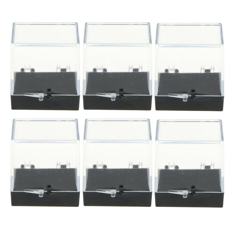 6x Presentation Box Showcase Storage Box for Mineral And