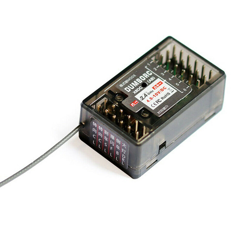 6CH RC X6DC Receiver 2.4Ghz for X4 X5 X6 Transmitter RC Car Boat Transmitter