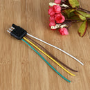 4 Pole Pin US Standard Truck Flat Wiring Harness Kit Side Only Trailer Plug hv2n