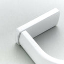 Brass Toilet Paper Towel Holder Bathroom Roll Tissue Storage Hook Hanger White