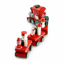 Funny Wood Christmas Gift Xmas Mini Train Decoration Decor Gift O3Q7