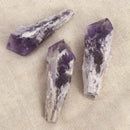 7-9cm Natural Amethyst Cluster Quartz Stone Crystal Points Wand Specimen Healing