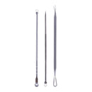 3pcs Acne Blackhead Removal Needles Stainless Pimple Spot Facial Pore Clean A