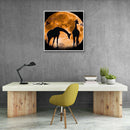 Full Round Drill Diamond Painting DIY Silhouette Giraffe Embroidery Picture
