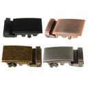 6pcs Mens Ratchet Belt Buckle, Automatic Slide Buckle for Belt Strap 34-36mm