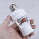 Infrared PIR Motion Sensor E27 LED Light Lamp Bulb HolderSocket Switch110/220VS~