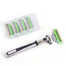 4pcs Mens 3 Layers Blades Shaving Razor Sharpener  Powerful Shaver Face  OZ