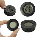 Hot Portable Indoor LCD Hygrometer Humidity Thermometer Round Temperature Meter