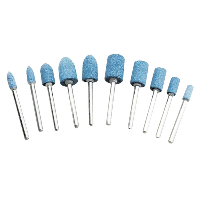 10pcs 4-10mm Ceramic Polishing Rotary Die Grinder for Polishing Cutting