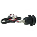 5V 3.1A Dual USB Charger Sockets W/ White LED for DC 12V 24V Car Motorcycle