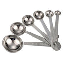 6 pcs Stainless Steel Measuring Spoons Cups Measuring Set Tools