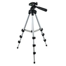 14"-39" Pan Head Tripod W/ Phone Clip U-Clip For DSLR Camera