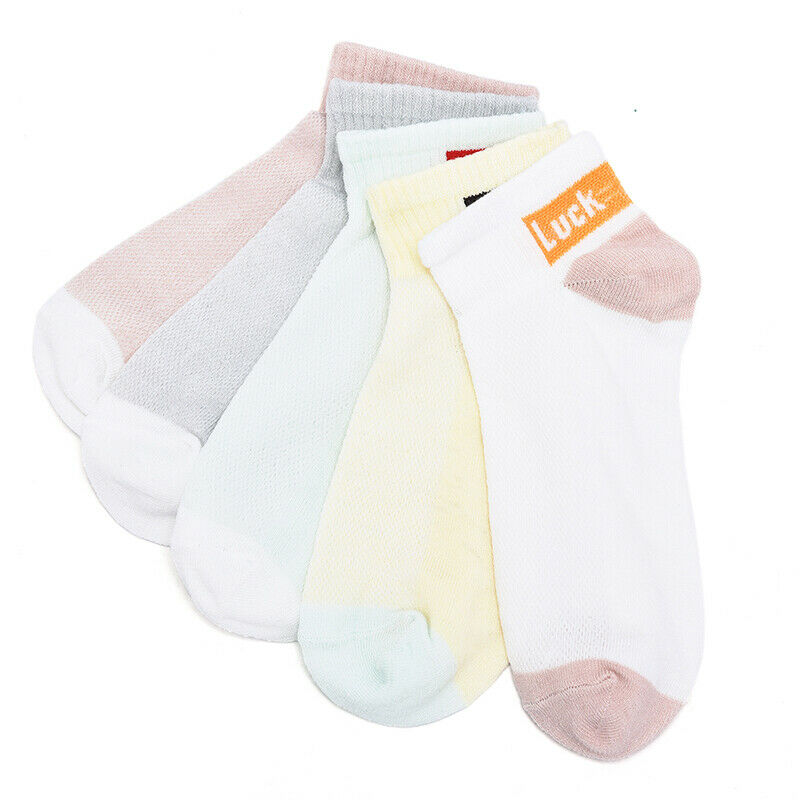 Women Luck English Comfortable Cotton Sock Slippers Short Ankle So- OZ
