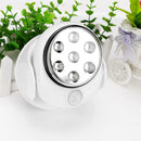 7LED PIR Motion Sensor Wall Light Corridor Night Lamp Garden Security Lamps