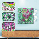 5D DIY Special Shaped Diamond Painting Owl Cross Stitch Embroidery Mosaic Kit