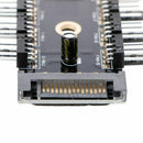 SATA 1 To 10 Way Splitter PWM Cooling Fan Hub 4-Pin 12V Power Socket PCB Ad
