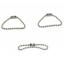 40 Pieces Fashion Ball Chain Necklace Key Chains DIY Jewelry Making Finding