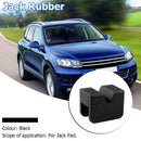 Universal Slotted Rubber Floor Jack Pad Frame Rail Adapter for Car Repair
