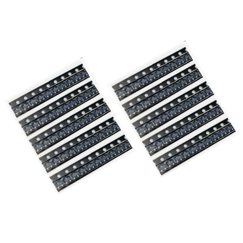 45-Values SMD9014 (J6) NPN Power General Purpose Transistors Assortment Kit -