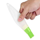 3PCS Silicone Oil Bottle With Brush Baking BBQ Basting Brush Pastry Oil Brush