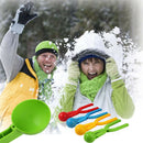 Snowball Maker Making Tool Mold Molds Scissors for Snow Ball Fight Winter Sport