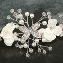 Baroque Butterfly Tiaras Bridal Headband Wedding Hair Accessories Party Crown