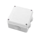 1PC Plastic Waterproof Electrical Junction Box 100*100*70mm IP65 With 7 Holes M&