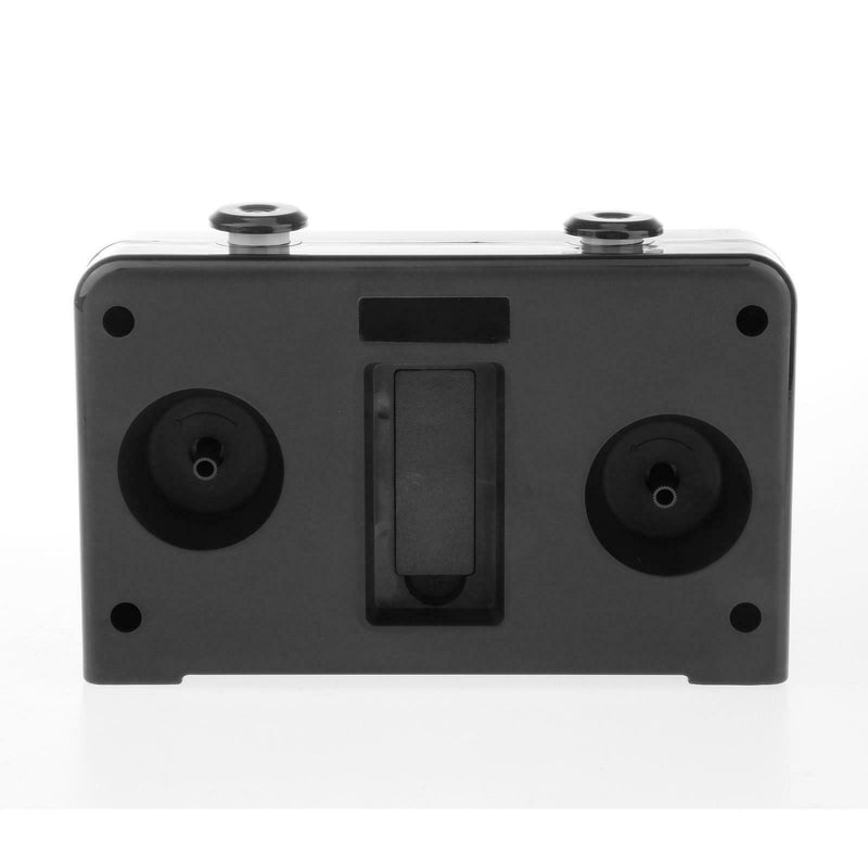 Portable Black International Chess Clock Mechanical Wind-up No Battery