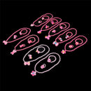 3Pcs Lovely Colorful Cartoon Children Girls Beads Necklace&Bracelet&Ring SetTT