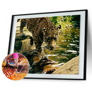 5D Round Diamond Painting Embroidery DIY Needlework Set Mosaic Art Craft
