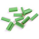 5PCS 3.81mm 8-Pin Plug-in Screw Terminal Block Connector Panel PCB Moun 3C
