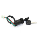 Key Ignition Start Switch 50cc 110cc 125cc Scooter for Pit Bike ATV 4Wire