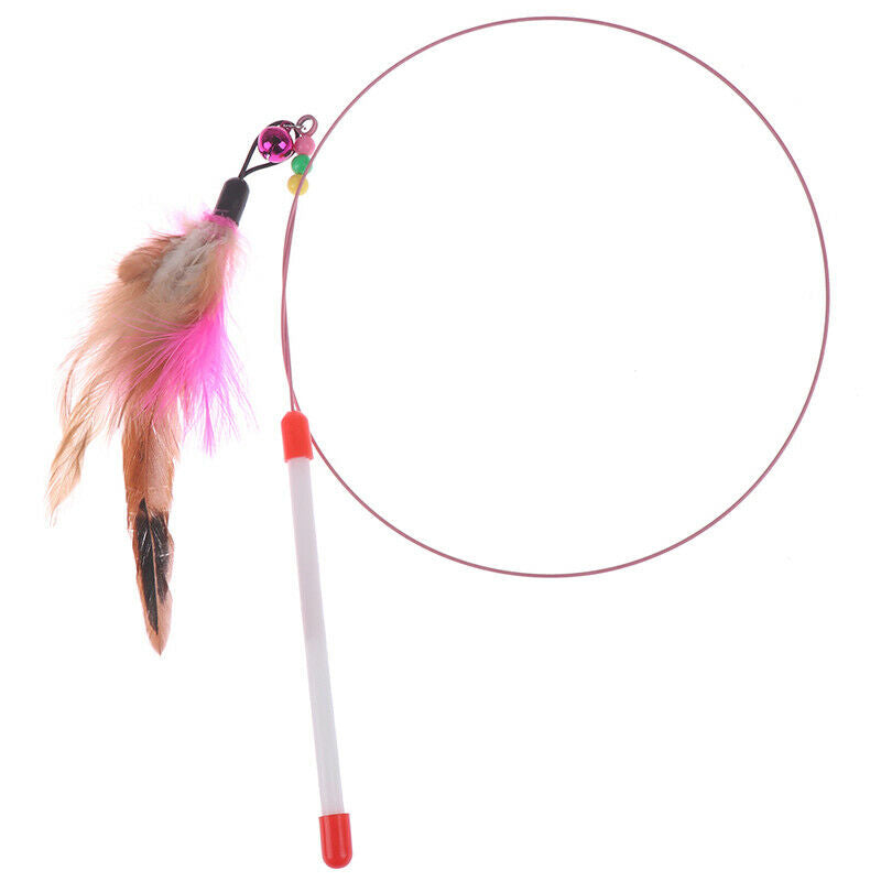 20x Cat toys Pets Pets Foldable balls Fish Mouse feathers BX