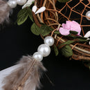 Vine Flower Dream Catcher Wall Hanging Home Car Decor Craft