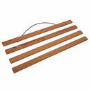 2 Pairs Magnet Wooden Picture Painting Frame Photo Poster Hanger 40 & 50cm