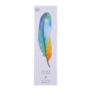 30Pcs/Pack Feather Design Paper Bookmark Book Marks Marker Label Kids Stationery