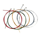 2 Set of 12pcs Replacement Steel Rainbow Colour Folk Acoustic Guitar Strin BLI