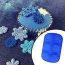 Christmas Snowflakes Silicone Cake Mold Soap Candy Mould Tools DIY Chocolat R7A7